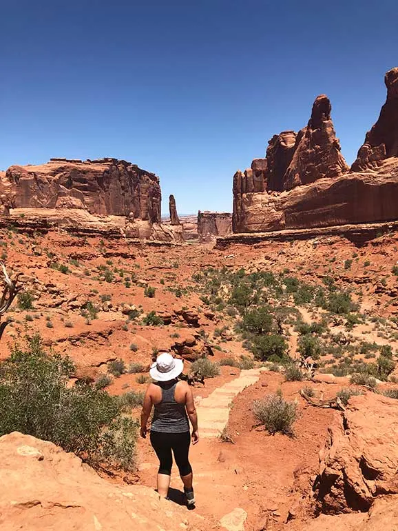 arches national park itinerary