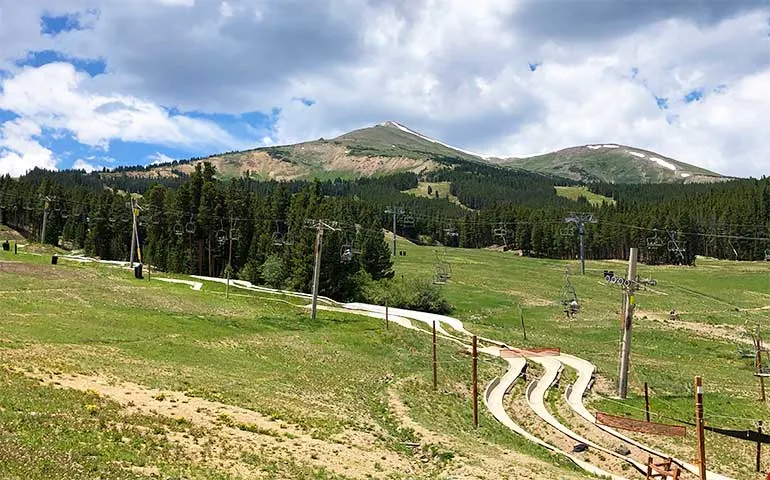 Breckenridge alpine slide