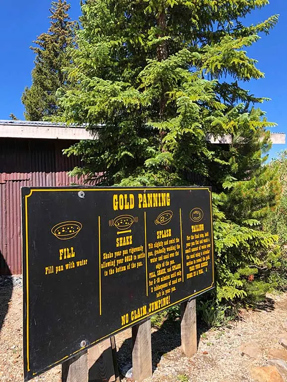 gold panning