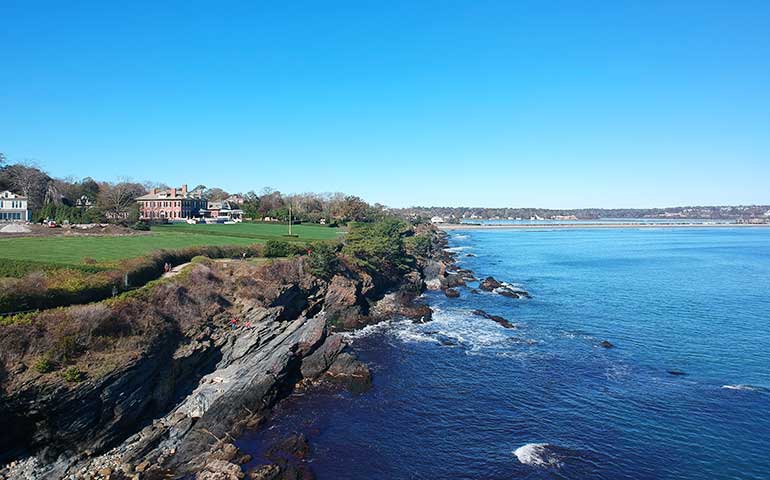 October vacation spots Newport Rhode Island