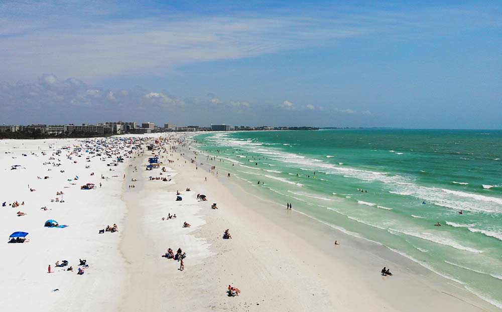 siesta key beach weather