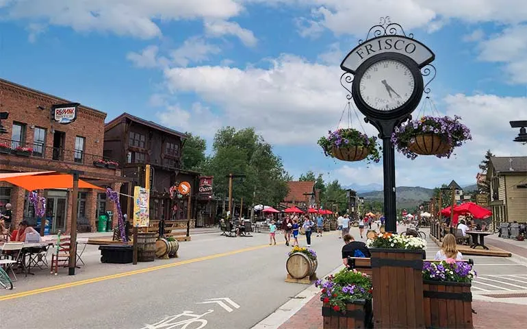 downtown Frisco colorado