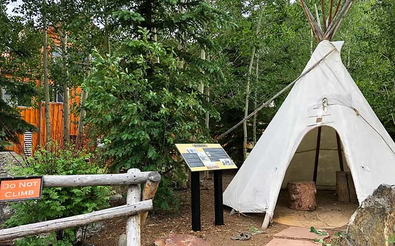 frisco museum teepee and park