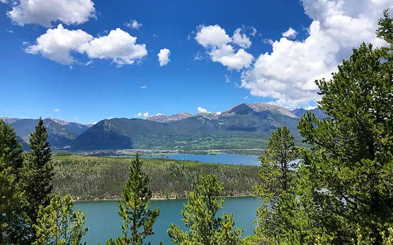 sapphire hike Lake Dillon views