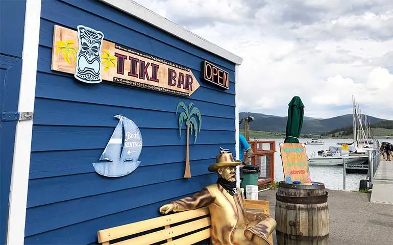 tiki bar dillon marina