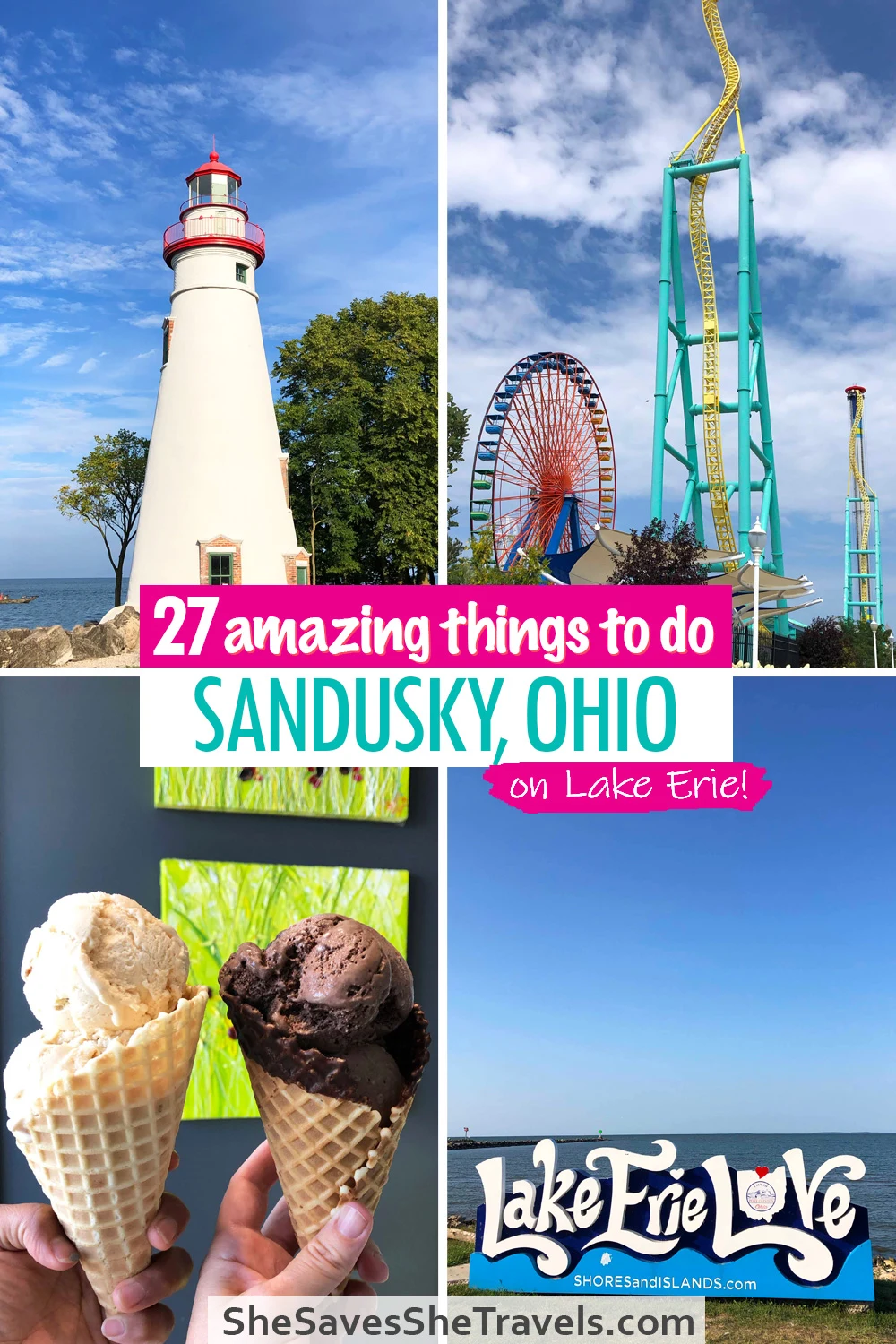 27 amazing things to do Sandusky Ohio on Lake Erie