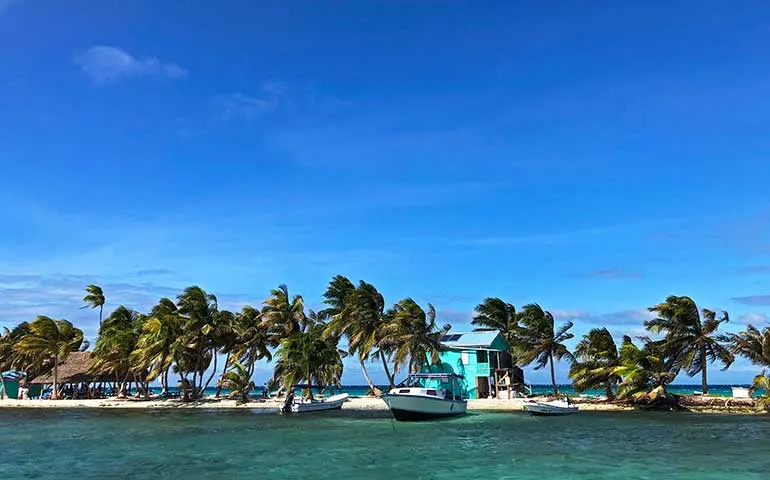 Laughing Bird Caye near Placencia Belize