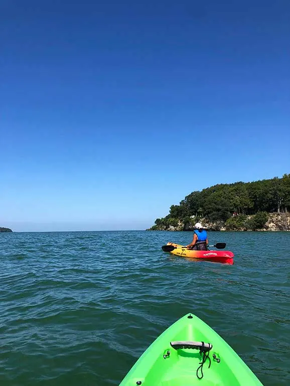 things to do in Sandusky ohio kayak lake erie