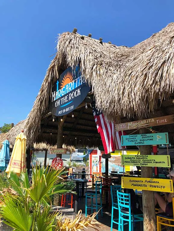 restaurants at put in bay margaritas on the rock