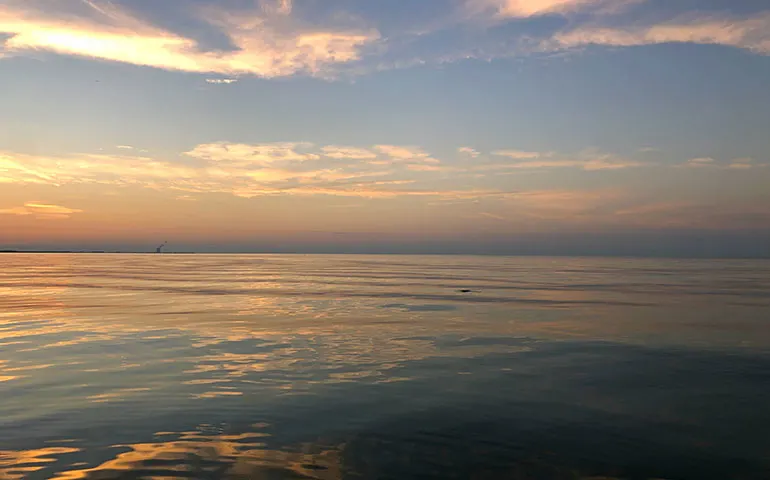 Lake Erie sunset