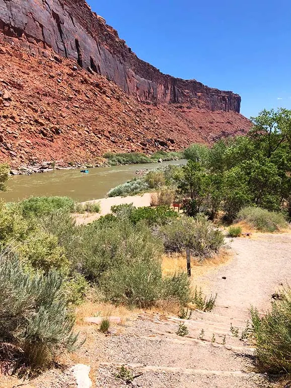 sandy beach Utah scenic route 128