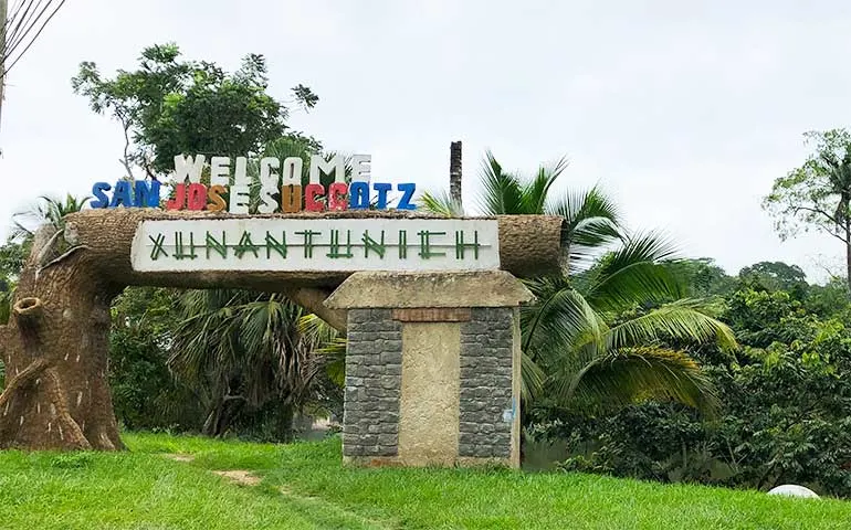 San Jose Succotz Belize and Xunantunich