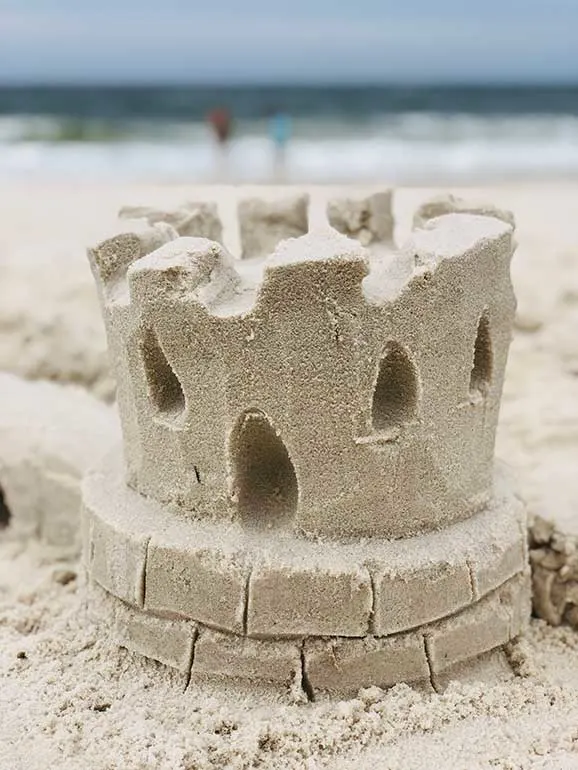 sandcastle university orange beach alabama picture includes handmade sand castle