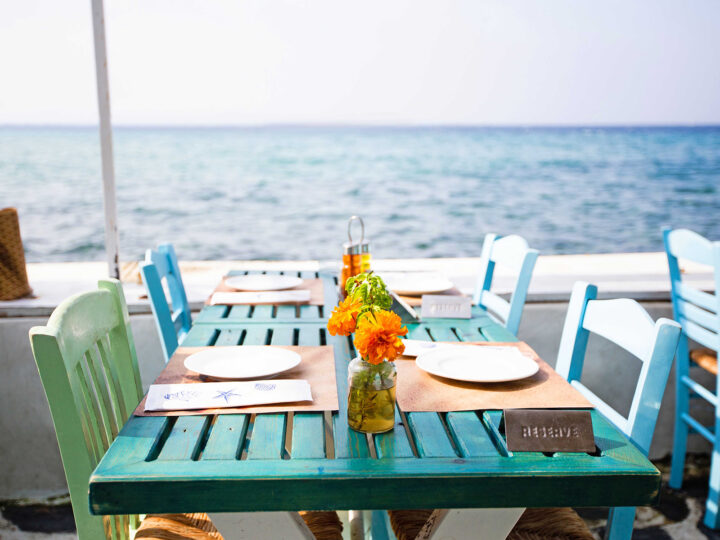 fun places to eat in gulf shores picture of table and chairs with place settings and ocean in background