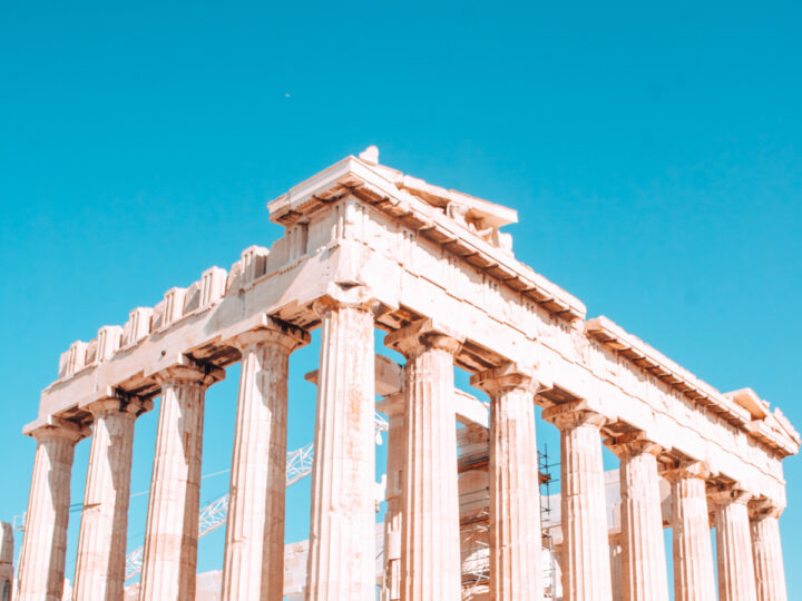 ancient ruins of Athens Greece spring break family vacations