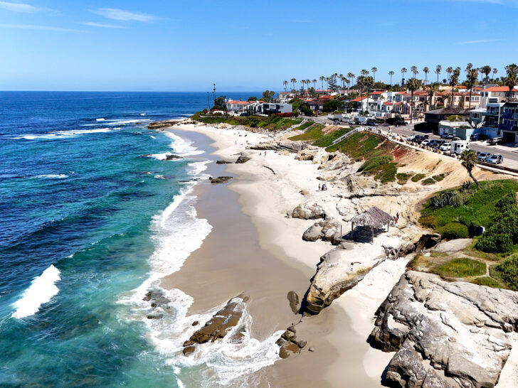 two days in San Diego California with water and coast with buildings in distance